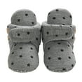 thumbnail image 2 of LYHaoo Baby Sneakers For Winter Warm Soft Sole First Shoes Cozy Lined Toddler Booties For Boys And Girls Sizes 5 Toddler Gray(6-9 Months), 2 of 6