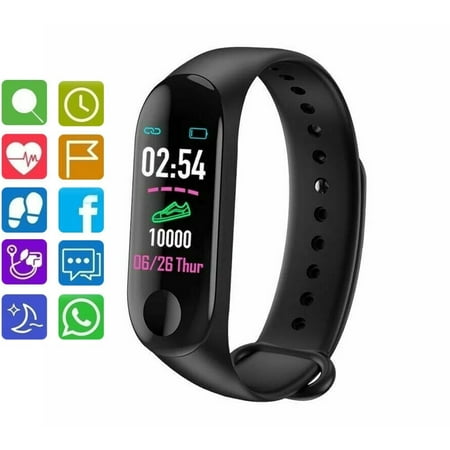 Fitness Tracker Monitor Heart Rate Sleep Blood Pressure & Oxygen, Step Count, Calorie Activity Tracker, Smart Watch & Bracelet fo