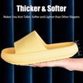 thumbnail image 4 of Zapatillas de nube para mujeres y hombres, sandalias de cojín antideslizantes para baño con ducha de masaje, 4 of 5