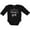 AB-Black, variant on Inktastic Nonna Girl Granddaughter Girls Long Sleeve Baby Bodysuit