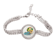 thumbnail image 1 of Hong Kong dim sum en China Pulsera de tobillera de cadena de tenis, joyería de diamantes, 1 of 3