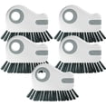 thumbnail image 1 of Cepillo de limpieza de ranuras 2 en 1 con raspador para huecos de ventanas y rieles de puertas correderas, 1 of 9