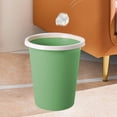 thumbnail image 4 of Qholemyo Pressure Trash Can Wastebaskets For Small Space Living Bathroom Bedroom Office Kitchen Indoor Garbage Can Trash Bin, 4 of 8