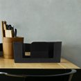 thumbnail image 1 of unbranded Organizador De Barras Negro Para Pajillas Y Té Con Compartimentos Resistentes, 1 of 6
