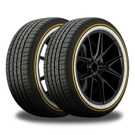 2 Vogue Tyres Custom Built Radial SCT2 285/45R22 114H Gold/White Sidewall 460AA 0.3213.221 / 285/45/22 / 2854522
