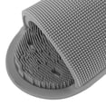 thumbnail image 3 of RUNROTOO 2Ud Exfoliantes Para Pies Con Suela Antideslizante Y Masaje De Silicona Color Gris, 3 of 6