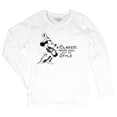 thumbnail image 5 of A Classic Never Goes Out of Style Women's Long Sleeve T-shirt Vintage Steamboat Willie Retro Timeless Cartoon Riverboat 1928, 5 of 7