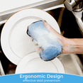 thumbnail image 4 of GRANNY SAYS Sponges Kitchen for Washing, Dish Washing Scrubbers, Scrubbing Pad for Cleaning, Scrub Sponge for Kitchen Non - Scratch, Scouring Pad for Pots and Pans, Washable & Microfiber Pad, 10 Pack, 4 of 7