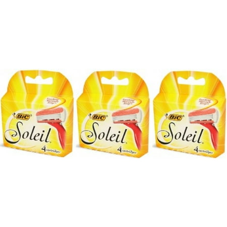 Bic Soleil Refills - 12 Cartridges