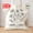Black, variant on Christian Floral Canvas Tote Bag Grow in Grace Bible Verse
