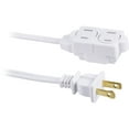 thumbnail image 5 of GE 3-Outlet Polarized Indoor Extension Cord with Twist-to-Close Outlet Covers, 6 Ft., White, 51937, JASHEP51937, 5 of 12
