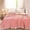 Pink 6K4, variant on Wuztai Cool Breathable Milk Velvet Comforter, Solid Colour Washable for Summer Bedding, Comforter Bed Comforter