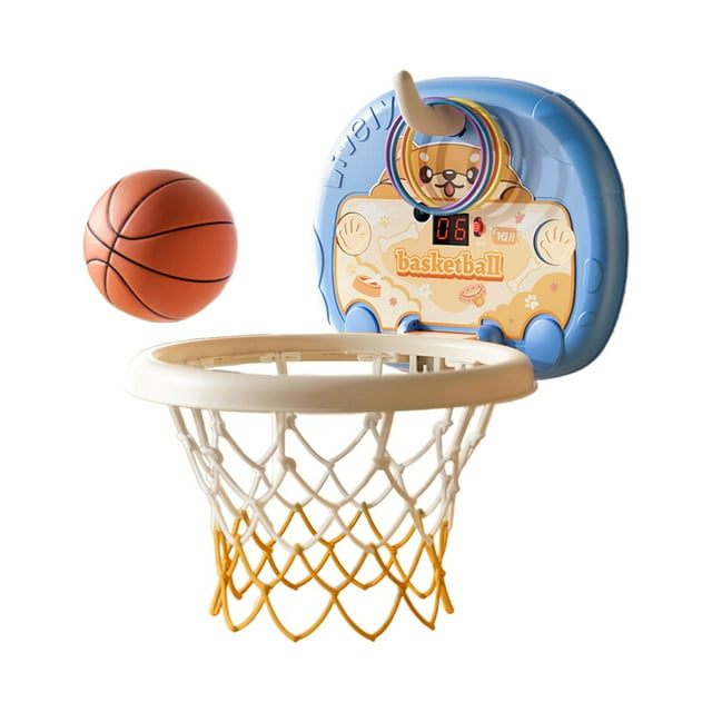 ZLight Indoor Fun With Mini Basketball Hoop Wall Mounted Basketball Goal Hoop Rim Nets For All Ages Suitable For Indoor