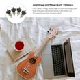 thumbnail image 4 of Miangastore 4pcs Ukulele Tuners Tuning Pegs Keys Machine Heads String Ukulele Guitar Tuning Button, 4 of 9