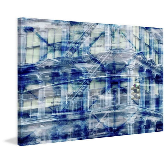 Parvez Taj "Green Light" Print on Canvas