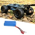thumbnail image 4 of RC Car Battery, 7.4V 1500mAh Overcharge Protection 15C RC Car Battery Portable  for 12423, 4 of 7