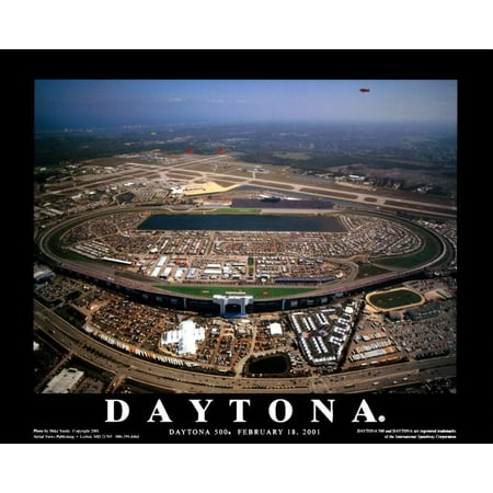 Daytona (Daytona 500, February 18, 2001) Art Print  By Mike