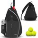 thumbnail image 1 of Ytonet - Bolsa de tenis, mochila padel resistente al agua raquetero, cruzada mochila tennis bag para hombres mujeres, para raquetas b&aacute;dminton, squash, pickleball, pelotas otros accesorios d, 1 of 8