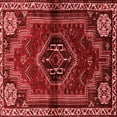 thumbnail image 1 of Ahgly Company Indoor Square Persian Red Traditional Area Rugs, 7' Square, 1 of 4