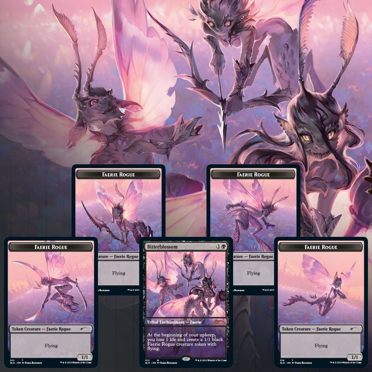 Magic: The Gathering TCG - Secret Lair Drop Series - Bitterblossom Dreams [Card Game, 2 Players]