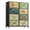 Green, Black, variant on Spaco High Dresser Fabric Storage Unit with Durable Wood Top, Easy-Glide Drawers, Lightweight Build for Kids Room Closet Entryway Nursery Room, Pink