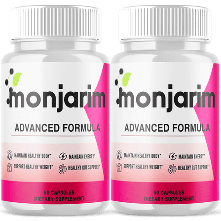 Monjarim Advanced Formula Pills Supporting Energy and Healthy Lifestyle 120 Capsules