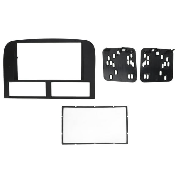 Seamless Fit Car Dashboard Trim Kit, Double Din Radio Stereo for JEEP GRAND CHEROKEE 1999-2004, Heavy Duty Dash Mounting Bezel with Exquisite Crafts, Installation Trim Kit for