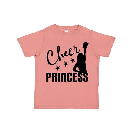 

Inktastic Cheer Princess Cheerleading Gift Toddler Toddler Girl T-Shirt