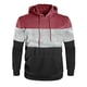 thumbnail image 4 of MHFRRA Sudadera Informal con Capucha y Manga Larga con Diseño de Color para Ropa Deportiva, Cómoda y Ligera Rojo, 4 of 6