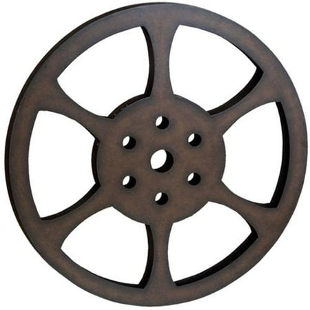 Ecworld Enterprises Inc Hollywood 32 Inch Metal Film Reel Home