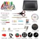 thumbnail image 2 of Kit de máquina de coser de 183 piezas, kit de suministros de costura premium con aguja e hilo, ideal para adultos, niños, estudiantes universitarios JAMW Sencillez, 2 of 5
