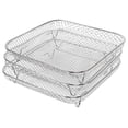 thumbnail image 1 of Freidora de Aire de Niveles Rejilla para Asar Herramienta Airfryer de Acero Inoxidable Bandeja para Hornear Rejilla para Asar Freidoras de Aire, 1 of 5