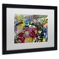 thumbnail image 2 of Trademark Fine Art "Fearless Heartache" Canvas Art by Dan Monteavaro White Matte, Black Frame, 2 of 3