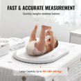 thumbnail image 3 of VEVOR Baby Scale, Digital Infant Scale with Measuring Tape, Multi-Function Toddler Scale for Weight and Height Track - with Hold & Tare Function, 5 Units for Babies, Toddlers, Pets, 88LBS Capacity, 3 of 9