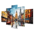 thumbnail image 2 of Designart "Pop Art Munich III" Cityscapes Wall Art Prints Set, 2 of 5