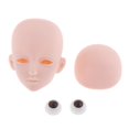 thumbnail image 2 of 1 3 cabeza de muñeca BJD,ojos de cabeza de muñeca bjd,Cabeza de muñeca de maquillaje de práctica,Molde de cabeza de muñeca BJD 1/3,Accesorios para muñecas BJD 1/3 2 piezas perfke 1 3 cabeza de muñeca BJD, 2 of 9