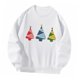 thumbnail image 5 of Sudadera con cuello redondo para mujer Navidad Ropa de moda simple Jersey Ropa de otoño, 5 of 8