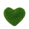thumbnail image 2 of Universal Statues Heart Outdoor Artificial Garden Turf Topiary - 18", 2 of 4
