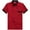 #256 Red, variant on Prdecexlu Personalized Chef Coat Custom Chef Jacket Short Sleeve Double-Breasted Button Front Chef Shirts Kitchen Uniforms Clothes Men Women Black L