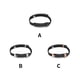 thumbnail image 4 of Accesorio de moda Jumpingount multicapa de cuerda larga de cuero ajustable color Acero para hombre, 4 of 6