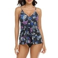 thumbnail image 5 of VBVC Two Piece Tankini Swimsuit for Women Halter Swimsuit Dress with Bottom Bathing Suits, 5 of 6