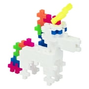 Plus-Plus - مجموعة بناء اللعب المدربة Mini Maker - 70 جهاز كمبيوتر Unicorn Tube - بناء البناء STEM | لعبة STEAM ، كتل لغز صغيرة متشابكة للأطفال