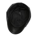 thumbnail image 5 of YM YOUMU Women Newsboy Beret Hat Faux Leather Cabbie Caps, 5 of 5