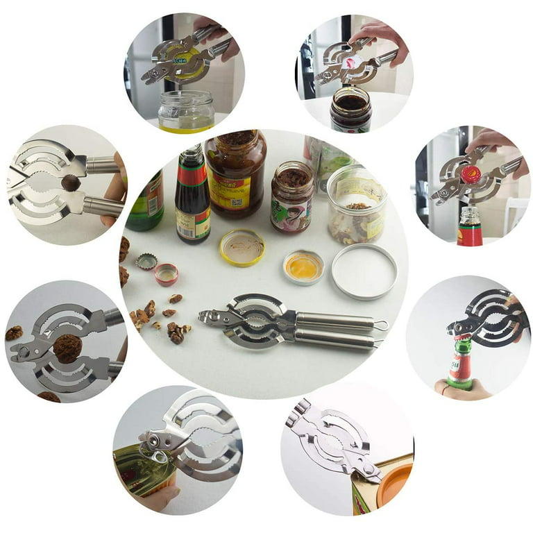 Dropship 1pc, Can Opener, 304 Stainless Steel Jar Opener, All Metal  Construction Adjustable Jar Opener, Can Bottle Opener Gripper, For Weak  Hand, Elderly, Arthritis, Child to Sell Online at a Lower Price
