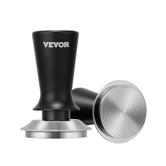 VEVOR Espresso Tamper 51mm, Spring Loaded Coffee Tamper, 30 lbs Tamper Tool Espresso, Stainless Tamper with Non-Slip Grip
