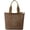 Brown Large, variant on CoCopeaunt Small Tote Bag Casual Canvas Handbag Women Fashion Shopping School Shoulder Bag