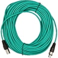 thumbnail image 2 of Seismic Audio SAXLX-100, 6 Pack of Green 100 Foot XLR Microphone Cables, 2 of 2