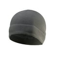 thumbnail image 2 of Outdoor Fleece Cap  Solid Color Thick Extra Warm Simple Style Unisex Sports Winter Thermal Beanie Hat, 2 of 4
