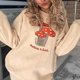 thumbnail image 4 of Moda damas casual manga larga cuello redondo estampado mujer sudadera con capucha blusa Fridja  ghj987+1429, 4 of 9
