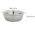 thumbnail image 2 of FENGGUIQU Stainless Steel Kitchen Draining Tub for Fruits, Vegetables, Rice - Food Strainer Basin for Efficient Washing, 2 of 8